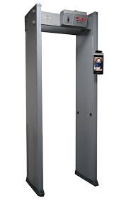 Walk-through metal detector system for public safety